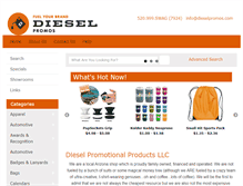 Tablet Screenshot of dieselpromos.com